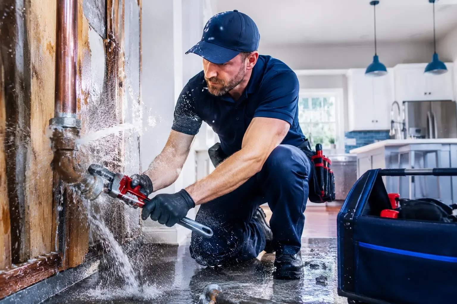 Local emergency pipe repair professionals in South Hutchinson, KS